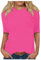 Maglie con Scritta Maglietta Nera Donna Maniche Corte Camicette Eleganti Estive Maglie Basic Manica Lunga Bluse Fucsia Magliette per L Estate T Shirt Cotone Leggerissimo Donna Bluse di Cotone Polo