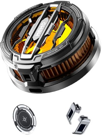 CatXQ Ventilateur de refroidissement semi-conducteur [Refroidissement rapide et glaçage] avec aimant et clip arrière pour iPhone 15 S24 A15 iPad Tablette – Refroidissement de téléphone pour iOS