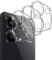 Lutree para Xiaomi Redmi Note 13 Pro 4G/ POCO M6 Pro 4G Protector Cámara Cristal Templado, 3 Piezas Dureza 9H HD Protector de Lente de Cámara, Anti Rasguños Película Protectora -Transparent