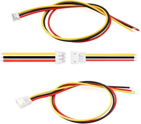 XUGERIP 40 Stück JST ZH 1,5 mm 3-poliger Stecker und Buchse