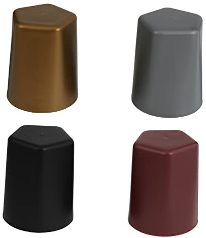 MOLUCKFU 4 Stück Würfelbecher Einfarbig Glatter Würfelbehälter Barzubehör Leicht Kompakt Für Ktv Club Pub