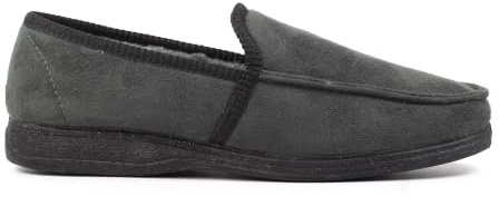Lazy Dogz Mens Eden II Grey Slipper