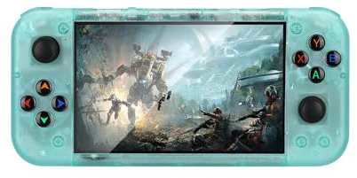 JOYARCH RG50XX 5 Pouces Rétro Console de Jeu Portable Horizontale, 800 * 480 128G PSP Plein Écran Fit Console de Jeu d’Arcade Rétro avec Joysticks Doubles et Plus de 15000 Jeux