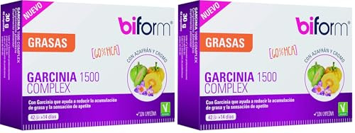 Dielisa - Biform - Garcinia 1500 Complex - 42 cápsulas (Paquete de 2)