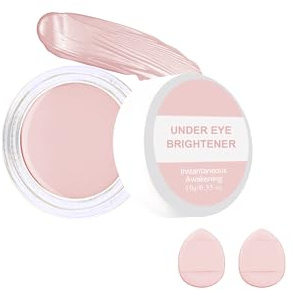 Correcteur Anticerne, Longue Tenue Rose Pale Anti Cernes, Texture Fondante | Contour Concealer Yeux Facile à Appliquer, Hydratant Nourrissant Correcteur illuminateur, Correcteur Maquillage Femme