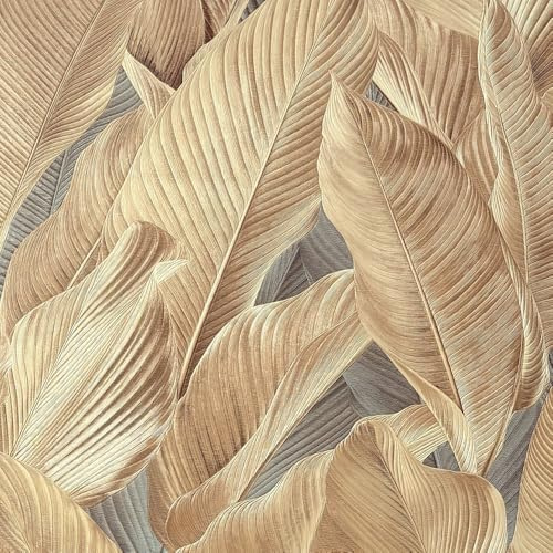 Vymura Gianni Leaf Natural Wallpaper M95687