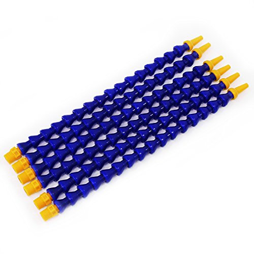 Tubo flessibile in plastica flessibile in plastica 6Pcs Blue 30cm