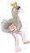 Teddy Hermann Herzekind 94102 Schwan Shadow (grau) 40 cm, Kuscheltier, Plüschtier