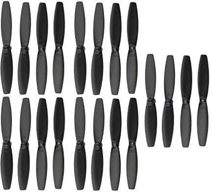 Fenteer 20 Stücke Propeller Ersatzpropeller Zubehör für UDI W U36 U34W U36WH T25 Quadcopter