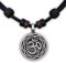 HANA LIMA Lederkette Halskette Om Buddha Shiva Indien Surferhalskette Lederhalskette