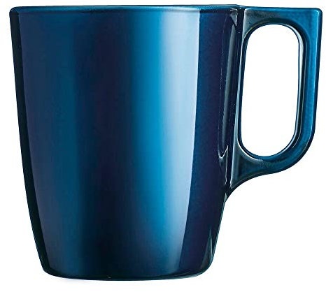 Luminarc Flashy Breakfast Tasse en verre 25 cl Bleu