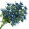 FiveSeasonStuff Künstliche Distelblumen, echte Größe, fühlt sich echt an, 8 Stiele, rustikale blaue Distel, Dekor-Spray, Eryngium | Seestrauchpalme für Hochzeitsstrauß, Tafelaufsatz, 66 cm