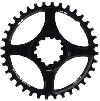 XLC Kettenblatt schwarz, 38 Zähne, GXP Direct Mount, schwarz
