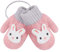 AfinderDE Unisex Kleinkind Baby Fäustel Handschuhe Herbst und Winter Handschuhe für 1-4 Jahren Fäustlinge Handschuhe Doppel Strickhandschuhe verdicken Fahrradhandschuhe mit Warme Plüschefutter