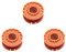 Pilikoll 3 Pcs WORX Linea Trimmer Linea Spool Bobina del Trimmer Molatrice Ricambi Decespugliatore Compatibile con il tosaerba WORX WA001