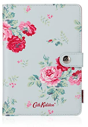 VQ Custodia Universale per Tablet da 7 e 8 Pollici - Custodia Folio per Tablet con Supporto a 3 Angoli Regolabili e Stampa Designer di Rosa Antico di Cath Kidston