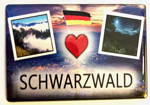 Schwarzwald Souvenir, Schwarzwald Magnet Deutschland National Park, Germany,Souvenir,Kühlschrankmagnet,Geschenkartikel
