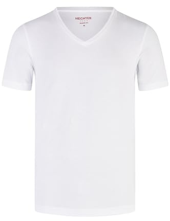 Daniel Hechter - Shape Fit - Doppelpack Herren Kurzarm T-Shirt V-Neck/V-Ausschnitt (100925 76060)