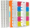 DY.2ten A6 6-Loch-Notizbuch-Nachfüll-Set – 135 Blatt (270 Seiten) kariertes Papier + 2 A6 Reißverschluss-Bindertaschen + 5 Stück A6 Trennblätter + Register + Lineal, für Filofax A6 Nachfüllpapier
