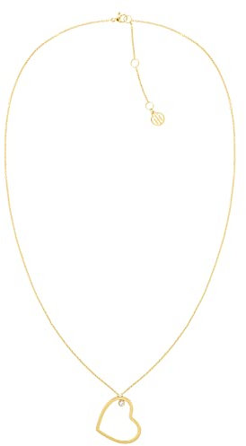 Tommy Hilfiger Jewelry Halskette für Damen aus Gelbgold mit einem Herz-Anhänger - 2780757