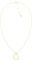 Tommy Hilfiger Jewelry Halskette für Damen aus Gelbgold mit einem Herz-Anhänger - 2780757