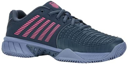 K-Swiss Women's Express Light 3 HB Tennis Shoe, Orion Blue Infinity Carmine Rose, 37 EU