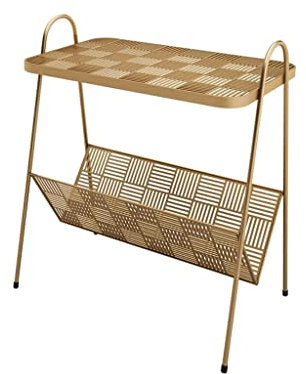 POCHY End Tables Coffee Table Nordic Modern Wrought Iron Side Table For Living Room Study Bedroom Garden Simple Small End Tables Practical beautiful