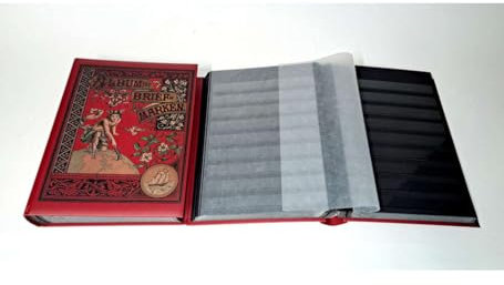 Goldhahn Nostalgie-Album 60 Seiten Alexandria Briefmarken für Sammler