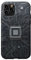 Carcasa para iPhone 11 Pro Placa base Microchip Circuito Negro TI Fondo de computadora