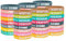 Binblin 48 Stück Motivationsarmbänder für Kinder, Silikonarmband, Gummi Armband, Mutmacher, Party Motivationsgeschenke für Studenten, Teenager