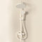 BiaoTeng Columna Ducha con Grifo Monomando 3 Modos Manguera de Ducha 150 cm Columna de Bañera y Ducha con Grifo Blanco