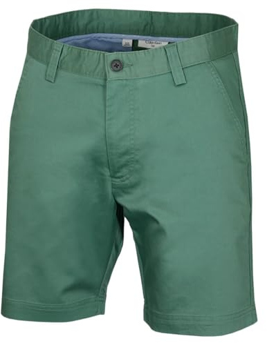 Calvin Klein Mens Campus Chino Lightweight Shorts - Spearmint - 32 Waist