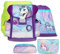 Belmil Schulranzen Set 403-13/AG/S/R 5 - teilig ergonomischer Schulranzen Set mit Regenschutz 1. klasse 2. klasse 3. klasse - Super Leicht 930-990 g/Grundschule (Unicorn Dream)