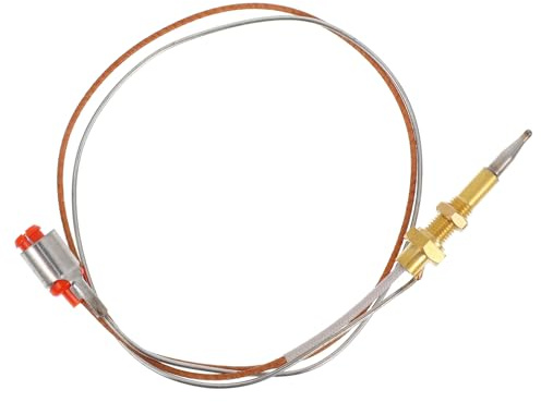 Ersatz für Feuerstelle Thermoelement Zündsicherung für Grillteile | Keramik Kupfer Abs, Einfache Montage und Präzise Bauweise, für Kamin und Einbauofen