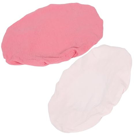 IMIKEYA 2 Stücke Krippe Spannbettlaken Wickelauflage Abdeckung Für Mädchen Wickelauflage Abdeckung Mädchen Rosa Baumwolle