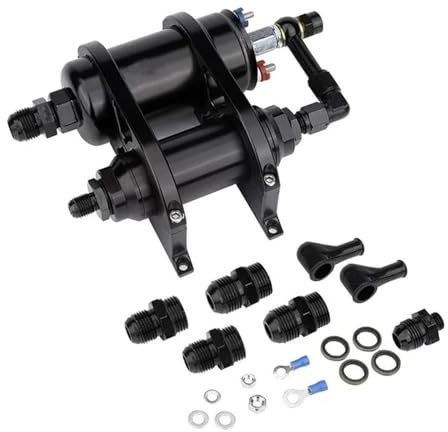 Bomba transferencia combustible Para 044 0580254044 BOMBA DE COMBUSTIBLE EXTERNA DE 300 LPH CON KIT DE SOPORTE Y FILTRO Bombas Suministro Combustible AN8