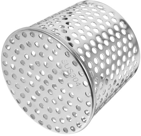 iplusmile Bodenablauffilter Aus Edelstahl Abflussfilter Für Fallrohr Edelstahl-bodenablaufabdeckung Filter Für Abwasser Konischer Einsatz Für Schmutzfiltration