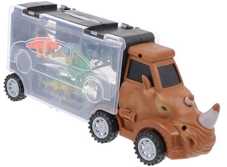 Gatuida 1 Set Giocattoli Animali per Trasportatore Forma Sicura e Resistente Include Animali per Giocare e Durante Trasporto