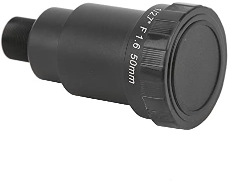 50mm M12 Objektiv, Single Board Lens, 3MP HD, F1.6, Weitwinkel CCTV Kamera - Robustes Metallglas, einfache Montage, ideal für IP - und Überwachungskameras
