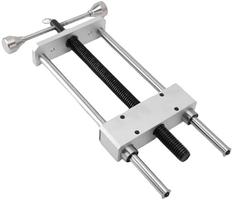 Cocoarm Holzbearbeitungs-Schraubstock, Robuster Tischschraubstock mit Fortschrittlicher CNC-Technologie, Trägheitsklemme für Holzbearbeitung und Doppelgelenk-Entriegelungshebel