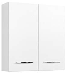 Held Möbel Portofino Hängeschrank, Holzwerkstoff, Weiß, 20 x 60 x 64 cm