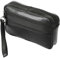 SOTALA HANDGELENKTASCHE - Herren Handtasche Tasche Echt Leder Geld Bag Umhängetasche Dokumententasche Handschlaufe Schwarz
