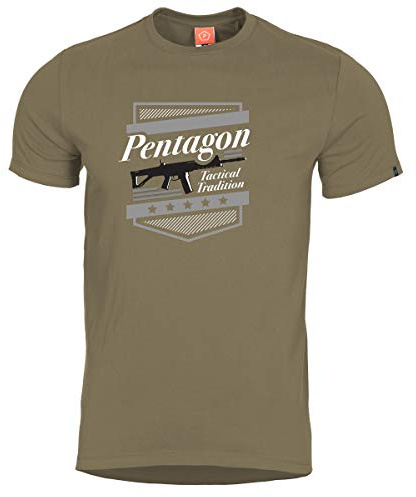 Pentagon Men's Ageron A.C.R. T-Shirt Coyote Size M
