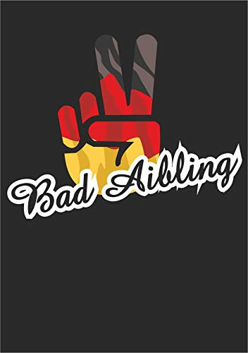 INDIGOS UG Auto Aufkleber Bad Aibling - ca. 50x39 cm - Victory - Sieg - Heckscheibe, Kofferraum, Laptop, Fussball, Sport, Schule, Tunig - Deutschland - Stadtaufkleber