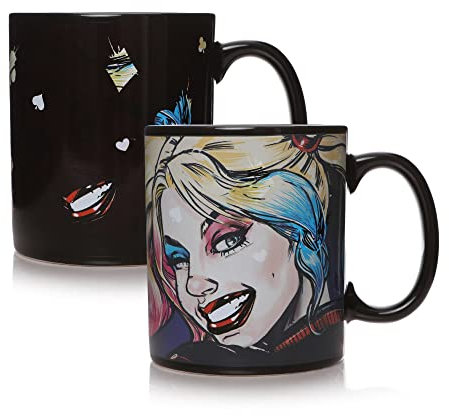 Mug Heat Changing Boxed - DC Comics (Harley Quinn)