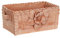 Biscottini vaso terracotta rettangolare 42x25x17 cm | Coprivaso da esterno Made in Italy | Vasi da esterno grandi
