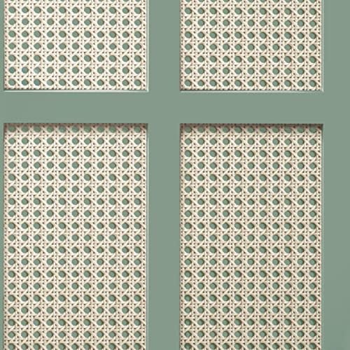 Fine Decor Cane Panel Sage Wallpaper FD42999