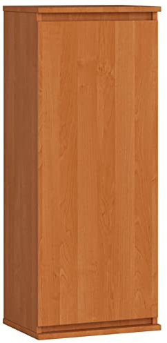 AKORD | Wandschrank | Für einen kleinen Raum | Für Bücher | Für kleine Gegenstände | Der perfekte Teil eines Sets | Robust | Zeitlos | Erle