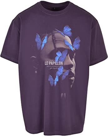 Mister Tee Herren Le Papillon Oversize Tee