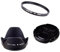 52 mm UV-Filter Gegenlichtblende Set, for Nikon D5600 D5500 D5300 D7500 D3400 D3300 D750 D5 und AF-P 18–55 mm Objektiv